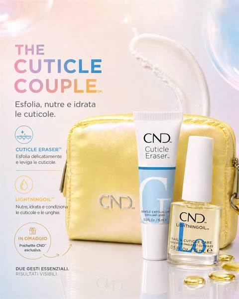 CND™ Cuticle Couple Kit Limited Edition – Kit Cuticole con Pochette Omaggio